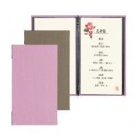 PR系列菜單本-書夾款(A4縱長-4P)